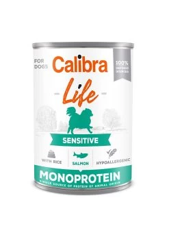 Calibra Life Sensitive Saumon & Riz Nourriture Humide Pour Chiens