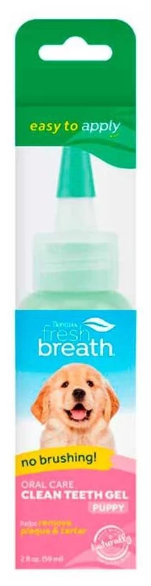 TropiClean Gel Dentaire Fresh Breath Pour Chiots