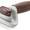 Hunter Brosse à Boutons Auto-Nettoyante Pour Cheveux Courts Et Longs -Fournitures Pour Chiens De Compagnie cepillo para cardar autolimpiable 1