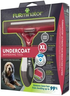 FURminator Brosse à Sous-poil Pour Chiens Géants à Poil Long 18 FURminator Brosse à Sous-poil Pour Chiens Géants à Poil Long -Fournitures Pour Chiens De Compagnie cepillo para perros extra grandes de pelo largo 8