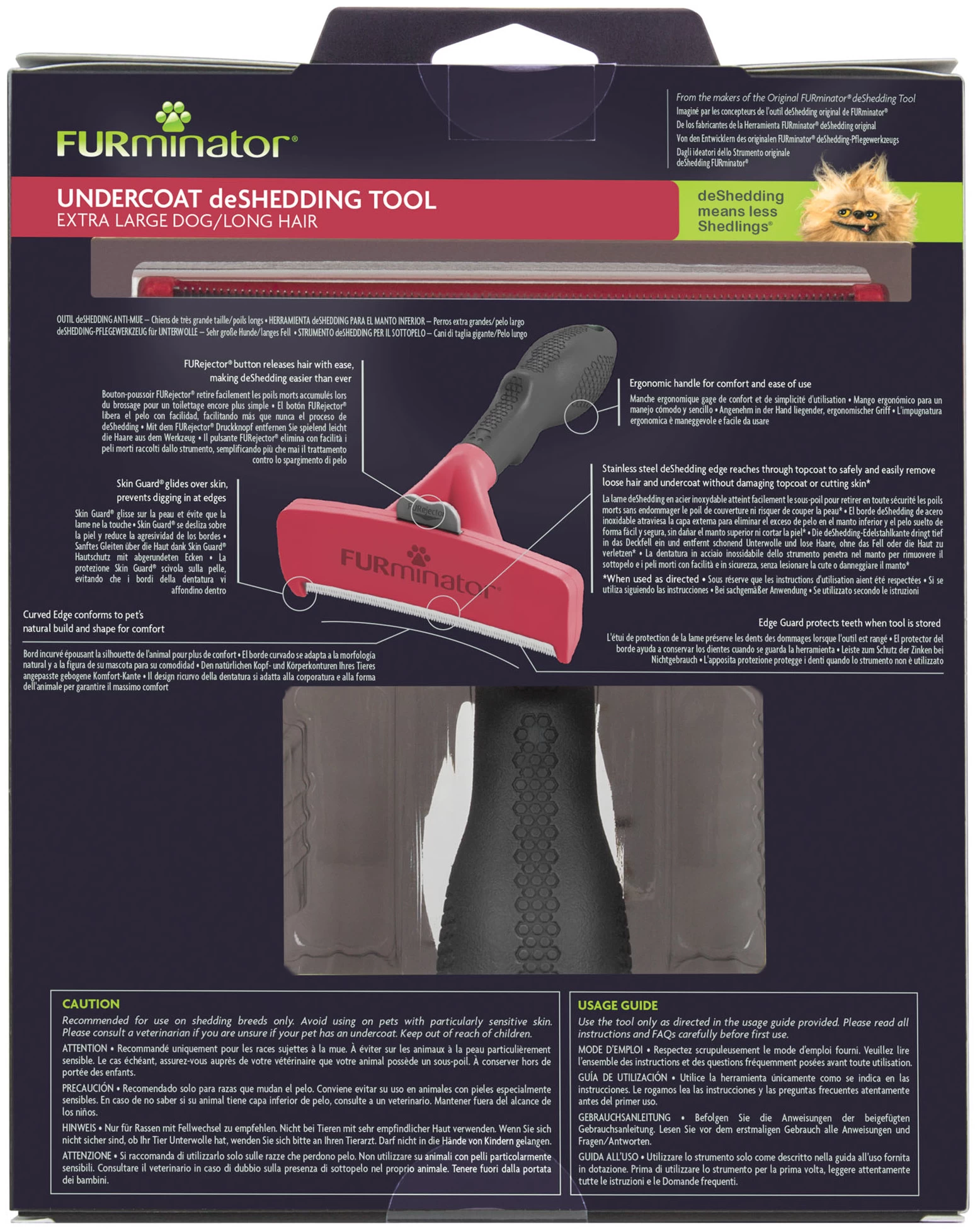 FURminator Brosse à Sous-poil Pour Chiens Géants à Poil Long 11 FURminator Brosse à Sous-poil Pour Chiens Géants à Poil Long – Image 9