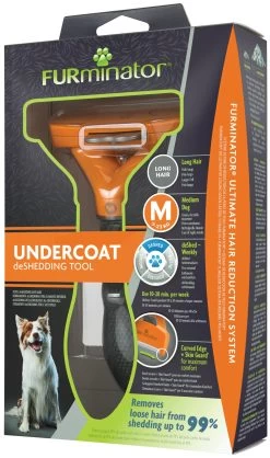 FURminator Brosse Pour Chiens à Poils Mi-Longs 16 FURminator Brosse Pour Chiens à Poils Mi-Longs -Fournitures Pour Chiens De Compagnie cepillo para perros medianos de pelo largo 6