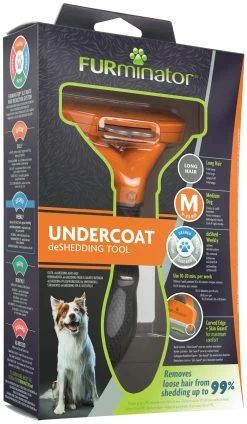 FURminator Brosse Pour Chiens à Poils Mi-Longs 17 FURminator Brosse Pour Chiens à Poils Mi-Longs -Fournitures Pour Chiens De Compagnie cepillo para perros medianos de pelo largo 7