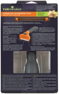 FURminator Brosse Pour Chiens à Poils Mi-Longs 19 FURminator Brosse Pour Chiens à Poils Mi-Longs -Fournitures Pour Chiens De Compagnie cepillo para perros medianos de pelo largo 9