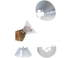 Ferribiella Collier En Plastique Élisabéthain -Fournitures Pour Chiens De Compagnie collardog 628d15b4a568e