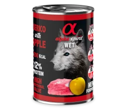 Lot 6 Alpha Spirit Croquettes Pour Chien 'Porc Et Pommes Jaunes