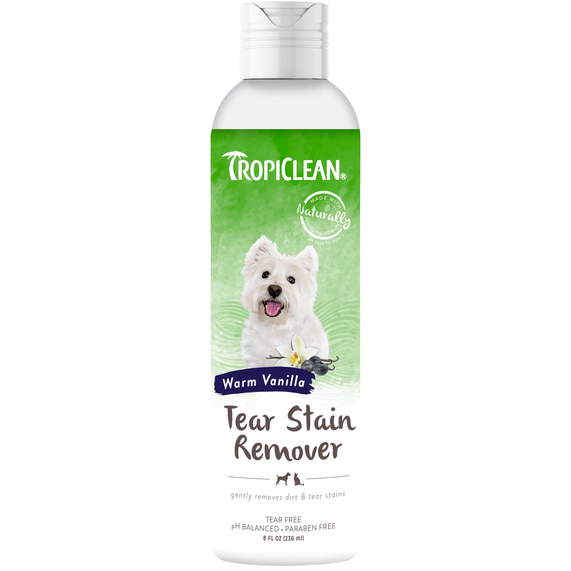 TropiClean Nettoyant Aux Taches De Larme De Vanille Pour Chiens Et Chats 3 TropiClean Nettoyant Aux Taches De Larme De Vanille Pour Chiens Et Chats